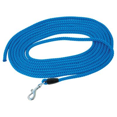 Pawz & Pepper Schleppleine Rund geflochten, blau 10m lang Ø6mm Hund