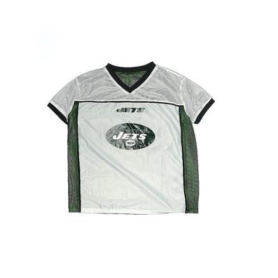 NFL Short Sleeve Jersey: White Sporting & Activewear - Kids Boy's Size X-Large