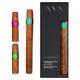 XVX CIGAR SOFT TIPS STARTER KIT - Electronic Cigarettes - Rechargeable e Cigar - Includes Prefilled Flavour Cartridges - Apple - Mint - Cigar - 900 Puffs Each - USB Charger & Flavour Changing