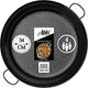 Alises - Enamelled Carbon Steel Induction Pan (Naturally Non-Stick) Paella Pan Induction Hob 34 cm - Paella Pan Induction 34 cm