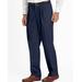 Blair Men's JohnBlairFlex Adjust-A-Band Relaxed-Fit Pleated Chinos - Blue - 44
