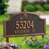 Pineapple Address Plaques - Wall Plaque, Bronze Wall Plaque, Standard - Frontgate