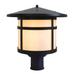 Arroyo Craftsman Berkeley 11 Inch Tall 1 Light Outdoor Post Lamp - BP-14-OF-RC