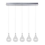 ET2 Lighting Larmes 30 Inch 5 Light Linear Suspension Light - E23115-18