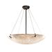 Justice Design Group Clouds 39 Inch Large Pendant - CLD-9664-25-MBLK-F1