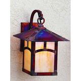 Arroyo Craftsman Evergreen 13 Inch Tall 1 Light Outdoor Wall Light - EB-9A-CS-MB