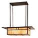 Arroyo Craftsman Huntington 28 Inch 4 Light Linear Suspension Light - HCM-27DT-AM-BZ