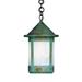 Arroyo Craftsman Berkeley 12 Inch Tall 1 Light Outdoor Hanging Lantern - BH-7-TN-VP