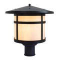 Arroyo Craftsman Berkeley 11 Inch Tall 1 Light Outdoor Post Lamp - BP-14-TN-MB