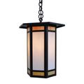 Arroyo Craftsman Etoile 18 Inch Tall 1 Light Outdoor Hanging Lantern - ETH-14-GWC-S