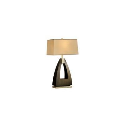 Nova Lighting 10392 Pecan Wood Trina 28 Inch Table Lamp