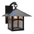 Arroyo Craftsman Evergreen 15 Inch Tall 1 Light Outdoor Wall Light - EB-12T-AM-S