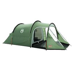 Coleman Zelt Coastline 3 Plus | kompaktes 3 Mann Zelt | 3 Personen Tunnelzelt | leichtes Campingzelt mit Vorzelt und Fenstern | Wasserdicht Dank 3.000mm Wassersäule