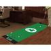 Fan Mats FAN-9210 Boston Celtics NBA Putting Green Runner 18x72