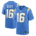 Men's Nike JK Scott Powder Blue Los Angeles Chargers Game Jersey