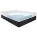 Twin 8" Gel/Foam Mattress - Alwyn Home Three Layer Gel Infused Memory Foam Smooth Top XL | 10 H x 60 W 80 D in Wayfair