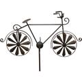 Dandibo - Gartenstecker Metall Fahrrad xl 135 cm Rad Rost Braun 96004 Windspiel Windrad Wetterfest