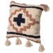 16" Handwoven Cotton Throw Pillow Cover Tufted designs Side Tassels