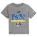 Toddler Nike Heathered Gray Los Angeles Rams Super Bowl LVI Champs Trophy T-Shirt