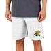 Men's Concepts Sport White/Charcoal Wichita State Shockers Throttle Knit Jam Shorts