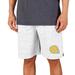 Men's Concepts Sport White/Charcoal Albany State Golden Rams Throttle Knit Jam Shorts