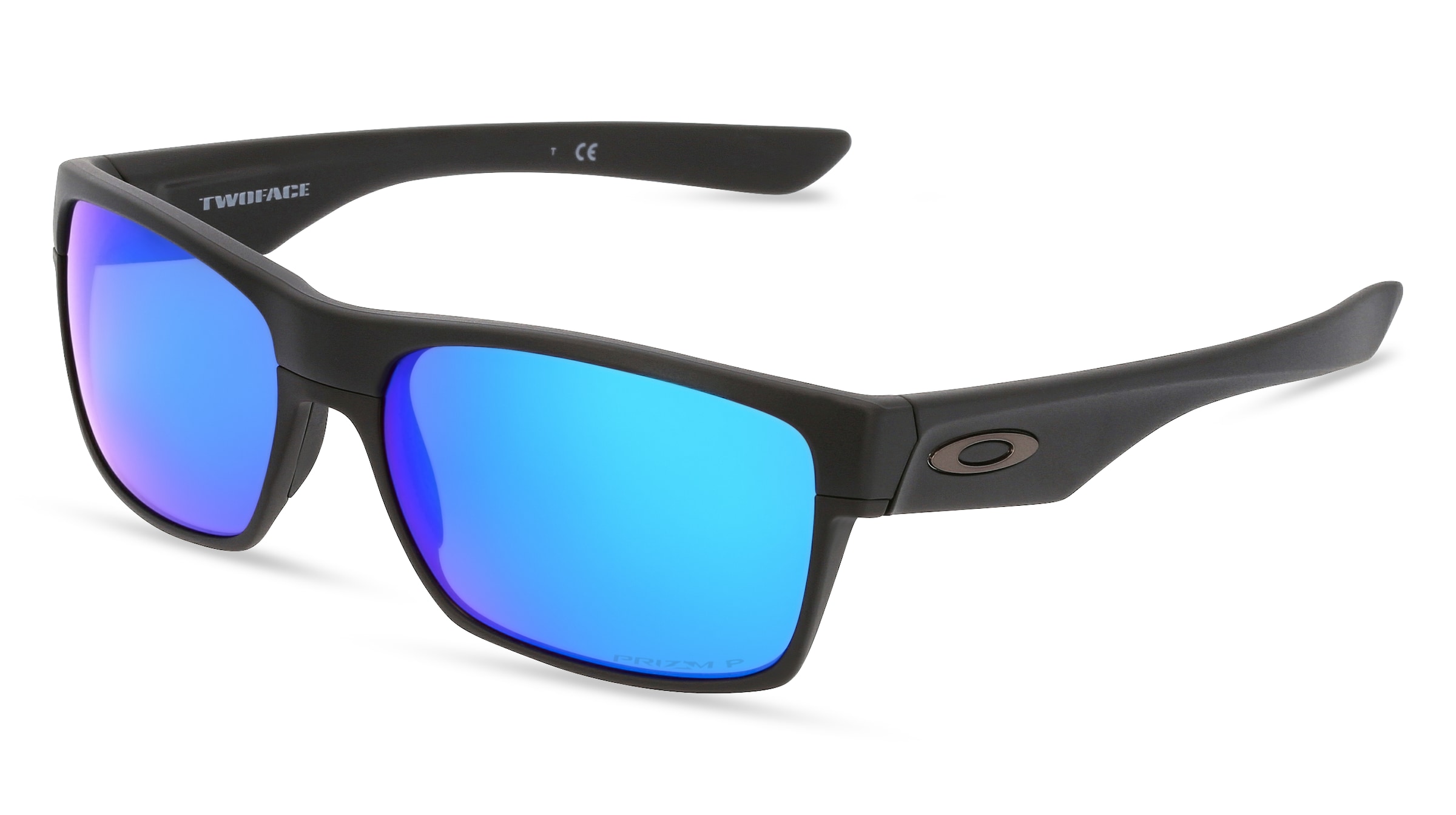 Oakley OO9189 TWOFACE Herren-Sonnenbrille Vollrand Quadratisch Kunststoff-Gestell, schwarz