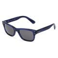 Ray-Ban RB 2283 MR BURBANK Herren-Sonnenbrille Vollrand Eckig Acetat-Gestell, blau