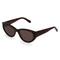 Fielmann LD 013 SUN CL Damen-Sonnenbrille Vollrand Eckig Acetat-Gestell, braun