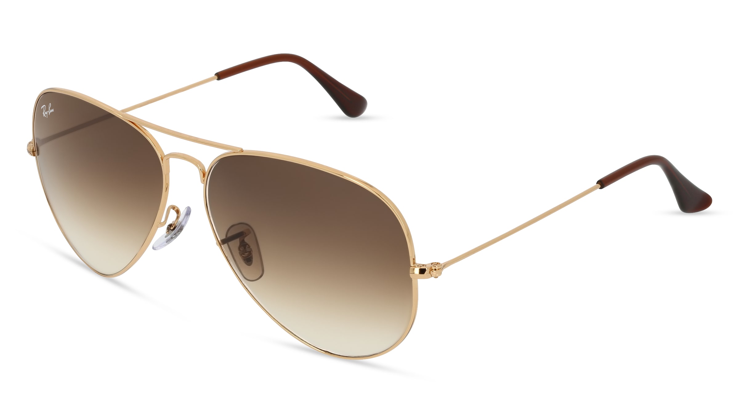 Ray-Ban RB 3025 AVIATOR LARGE METAL Unisex-Sonnenbrille Vollrand Pilot Metall-Gestell, gold