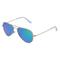 Fielmann BD 277 SUN CL Unisex-Sonnenbrille Vollrand Pilot Edelstahl-Gestell, gold