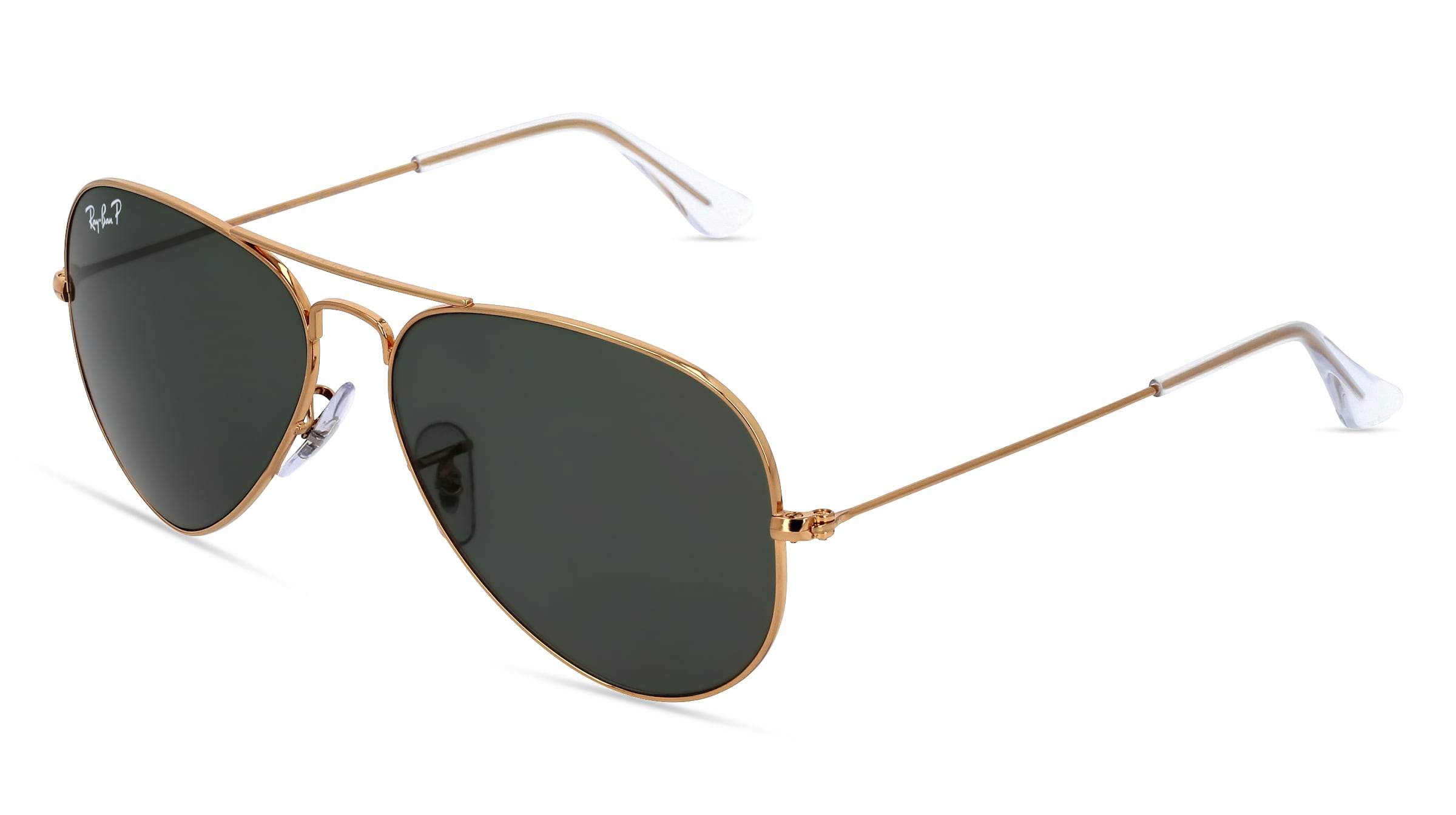 Ray-Ban RB 3025 AVIATOR LARGE METAL Unisex-Sonnenbrille Vollrand Pilot Metall-Gestell, Gold