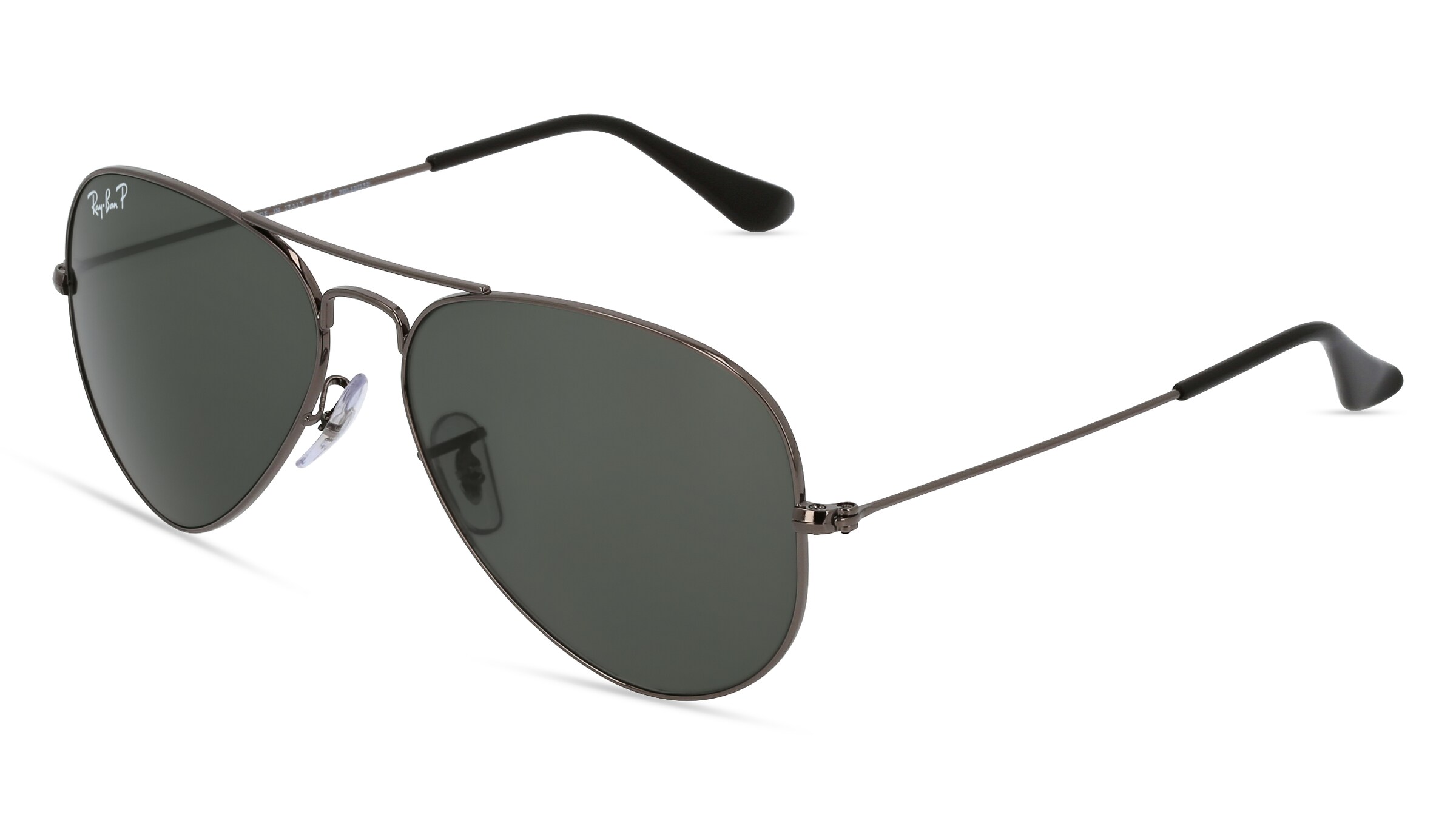 Ray-Ban RB 3025 AVIATOR LARGE METAL Unisex-Sonnenbrille Vollrand Pilot Metall-Gestell, grau