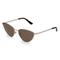 Fielmann MI 014 SUN FA/T Damen-Sonnenbrille Vollrand Butterfly Edelstahl-Gestell, gold