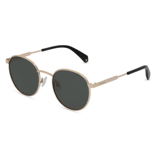 Polaroid PLD 2053/S Unisex-Sonnenbrille Vollrand Oval Metall-Gestell, gold