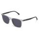 Lacoste L882S Herren-Sonnenbrille Vollrand Eckig Kunststoff-Gestell, grau