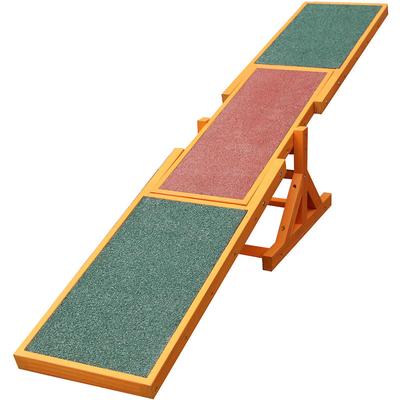 Wiltec Hundewippe 180x30x30cm für kleine & große Hunde zum Hundesport z.B. Agility Training, aus Image