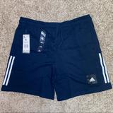 Adidas Shorts | Men’s Xl Adidas Fleece Shorts Navy | Color: Blue | Size: Xl