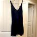 Free People Dresses | Free People Size Medium Black Sleeveless Dress With Sequin Embellishment | Color: Black | Size: M