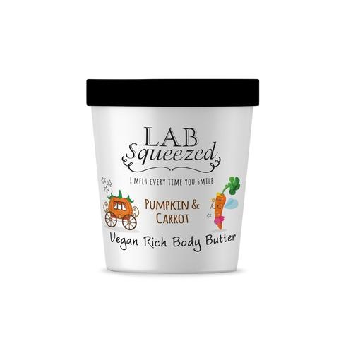 LAB SQUEEZED – Vegan Rich Body Butter Körperbutter 200 ml