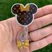Disney Accessories | Fashion Disney Minnie Mouse Retractable Badge Reel | Color: Pink | Size: Various