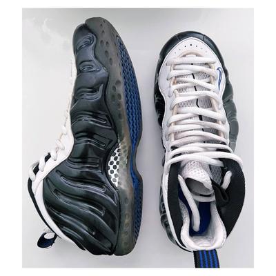 Nike Shoes | Nike Air Foamposite One Concord Euc | Color: Black/White | Size: 8.5