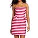 Lilly Pulitzer Dresses | Lilly Pulitzer Maybell Pink/White Short Barbiecore Stripe Strapless Dress Size 8 | Color: Pink/White | Size: 8