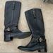 Tory Burch Shoes | Black Tory Burch Riding Boots | Color: Black | Size: 8