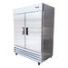 Cooler Depot Nsf Etl Commercial Refrigerator 45 Cu.ft. in Gray/Indigo | 82 H x 54 W x 32 D in | Wayfair 2xxb54r