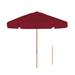 Darby Home Co Sanders Solid 7' Beach Umbrella in Orange | Wayfair DBHM7784 42917081