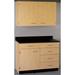 Stevens ID Systems Suites Classroom Cabinet w/ Doors Wood in Gray/Brown | 84 H x 42 W x 24 D in | Wayfair 84502 F42-10-027