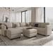 Gray Sectional - Latitude Run® Chanaye 26.4" Wide Velvet Symmetrical Modular Corner Sectional 9-Pieces Sofa Set w/ Ottoman Velvet | Wayfair