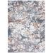 Gray/White 120 x 96 x 0.79 in Indoor/Outdoor Area Rug - Orren Ellis Teit Shag 142 Area Rug In Gray/Ivory | 120 H x 96 W x 0.79 D in | Wayfair