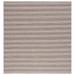 Brown 77 x 77 x 0.24 in Area Rug - Gracie Oaks Hampton 231 Area Rug In/Multi Polypropylene | 77 H x 77 W x 0.24 D in | Wayfair