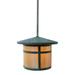 Arroyo Craftsman Berkeley 32 Inch Tall 1 Light Outdoor Hanging Lantern - BSH-11-F-MB